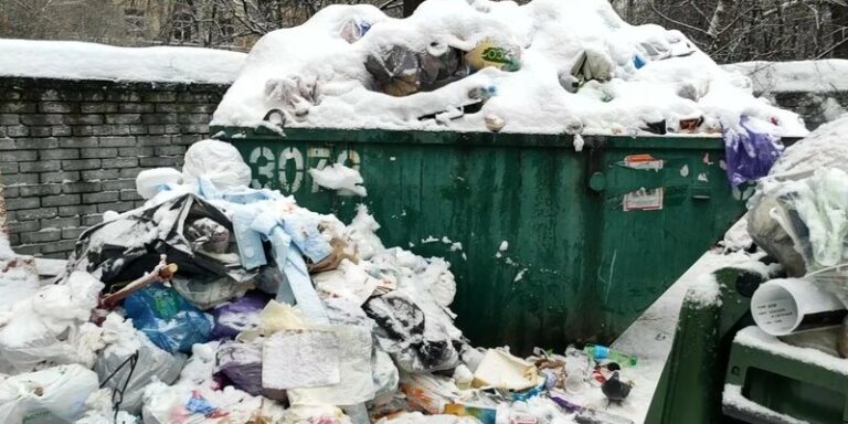 В семи районах Петербурга ожидается дефицит мусорных контейнеров