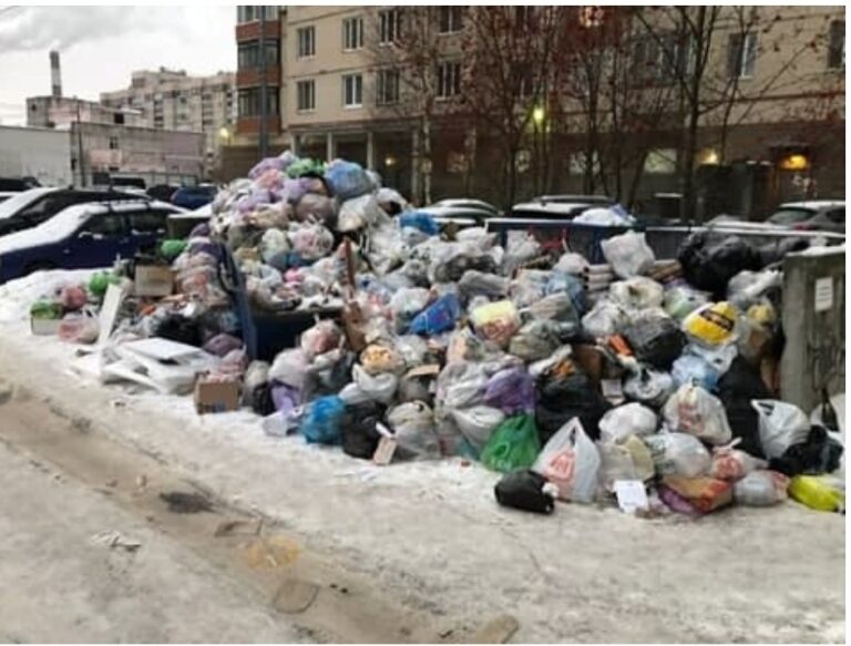Петербург продолжает бороться с мусором