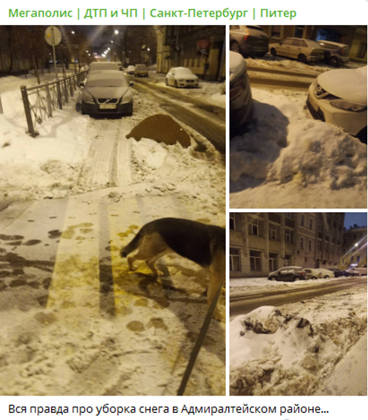 Год новый – проблемы старые: утро после праздников вернуло петербуржцев к снегу и мусору