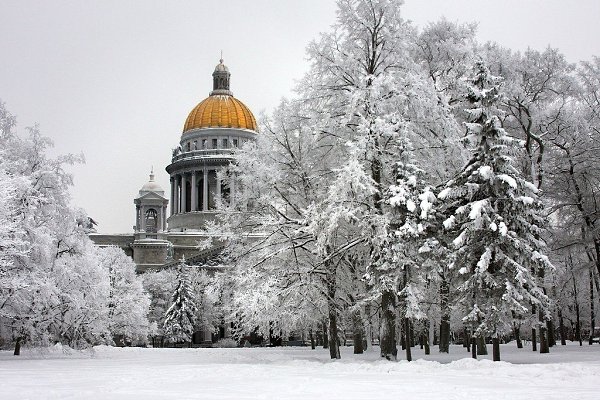 Начало зимы в Санкт – Петербурге было самое холодное в истории