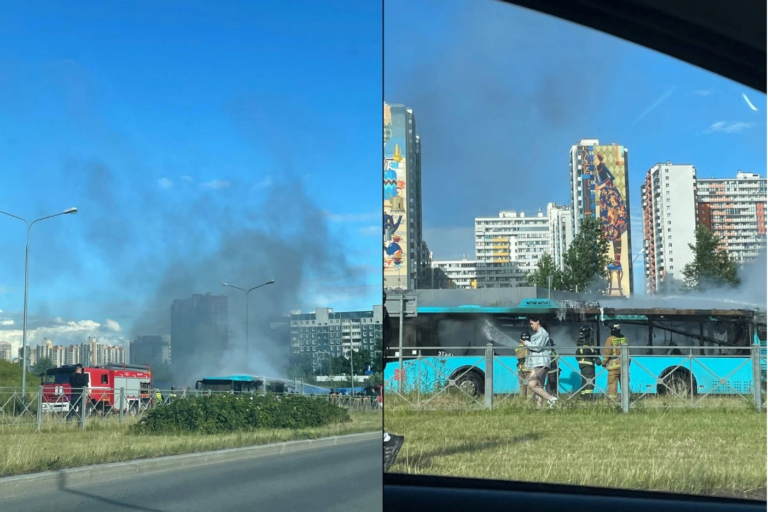 Пожары в автобусах Петербурга стали носить системный характер
