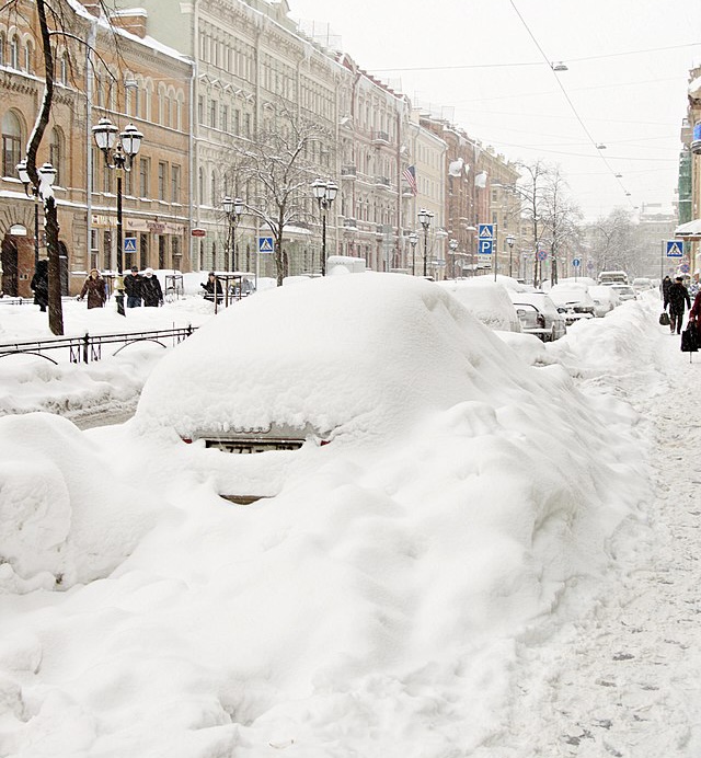 Спасти петербуржцев от «снежного коллапса» зимой может лишь шаман — активист
